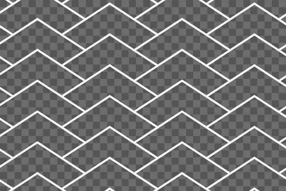 Black chevron background png transparent, simple pattern design