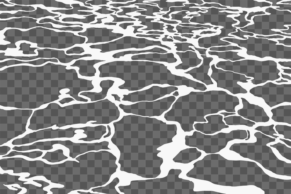 Water surface png background abstract transparent design