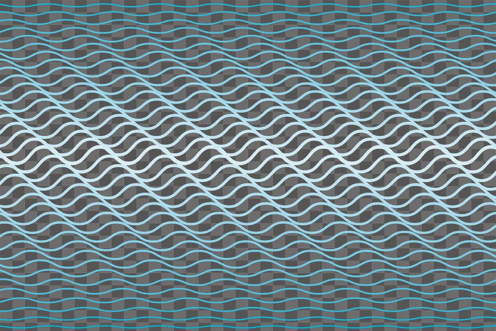 Seamless wave png pattern background