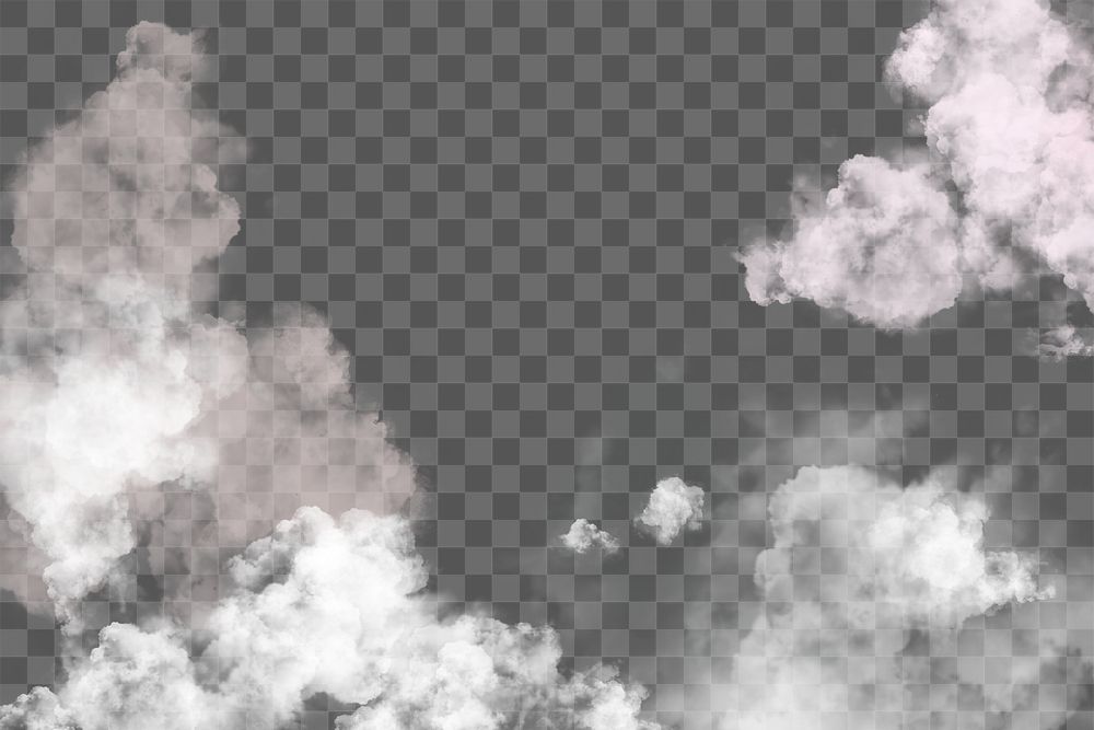 White cloud png transparent background