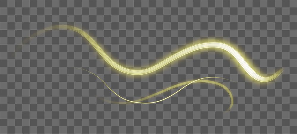 Png light streak design element 