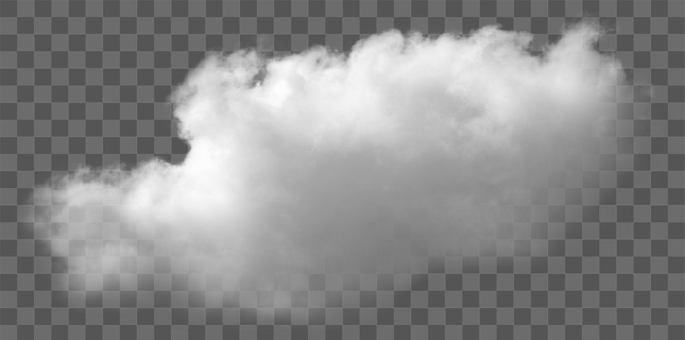 White Cloud Png On Transparent Free Png Sticker Rawpixel