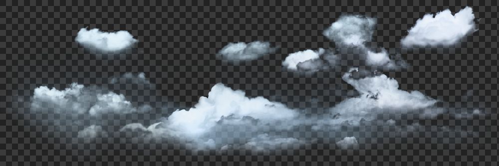 White Cloud Png On Transparent Free Png Sticker Rawpixel