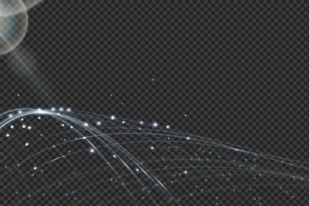 Connection wave png internet technology digital border background