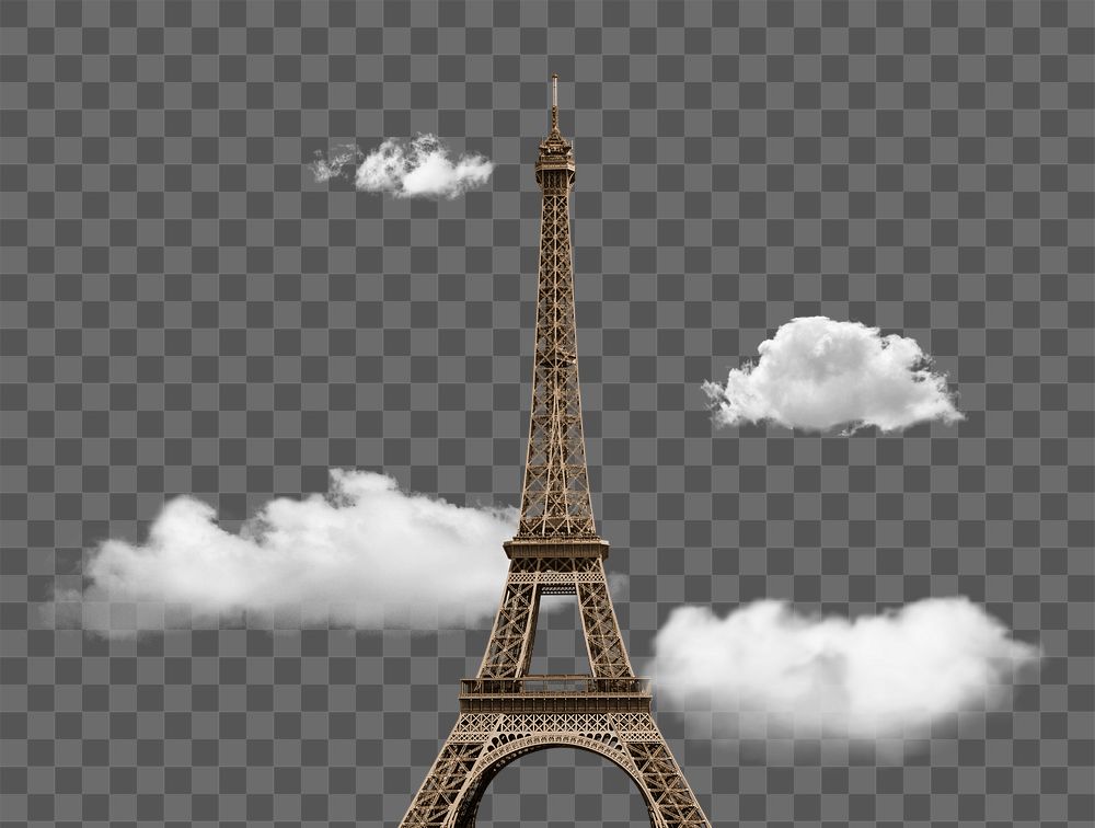 Eiffel Tower sky png transparent background, tourist attraction