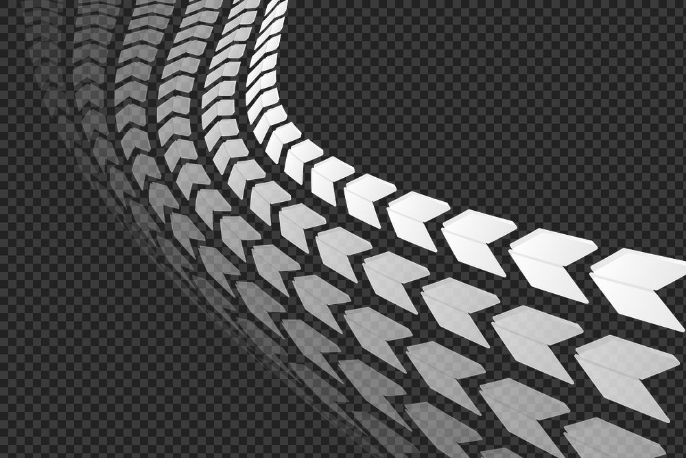 Arrow png background, white gradient, modern clipart