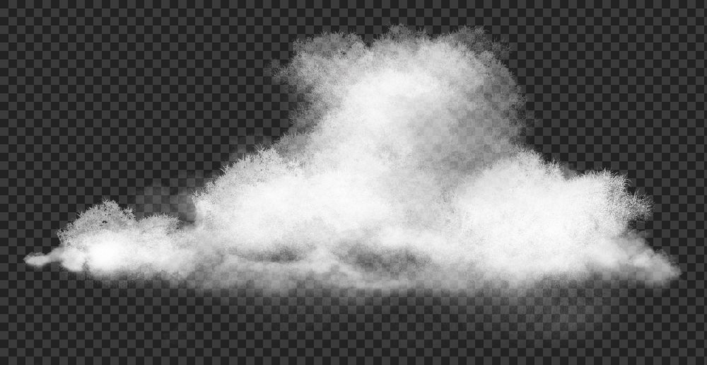White cloud png design element Premium PNG rawpixel