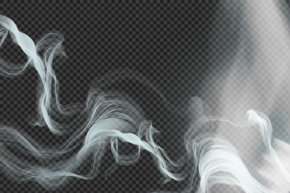 White smoke png transparent background