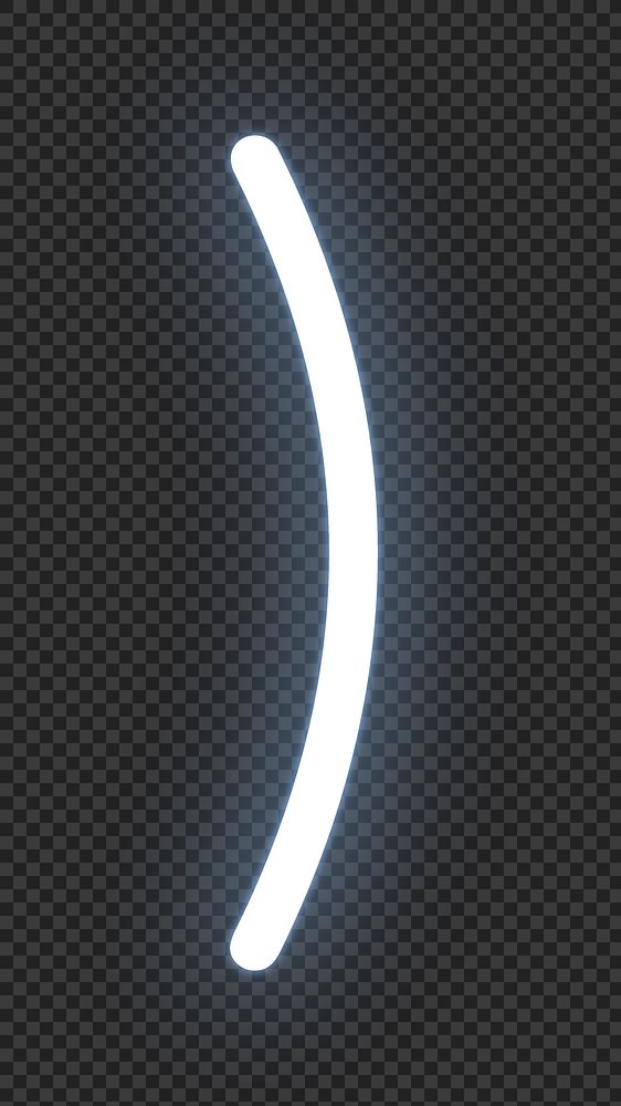 Parentheses sign png neon symbol, | Free PNG - rawpixel