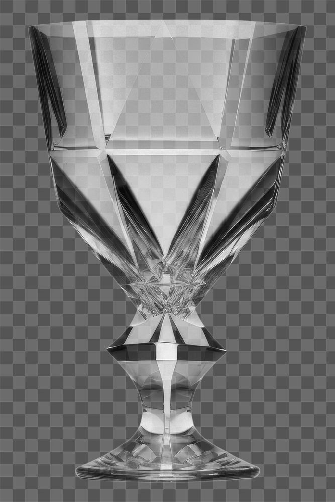 PNG Chalice glass drink white background.