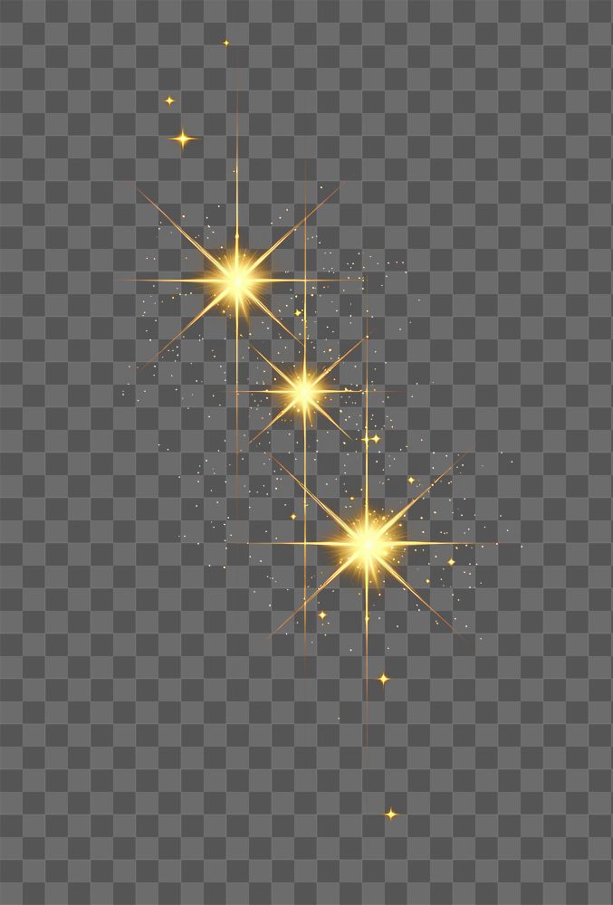 PNG A vector glowing gold light effect lights illustration lighting.