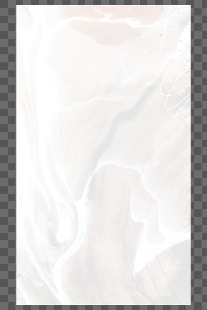 Png rectangular frame beige Memphis, elegant brush stroke, transparent background