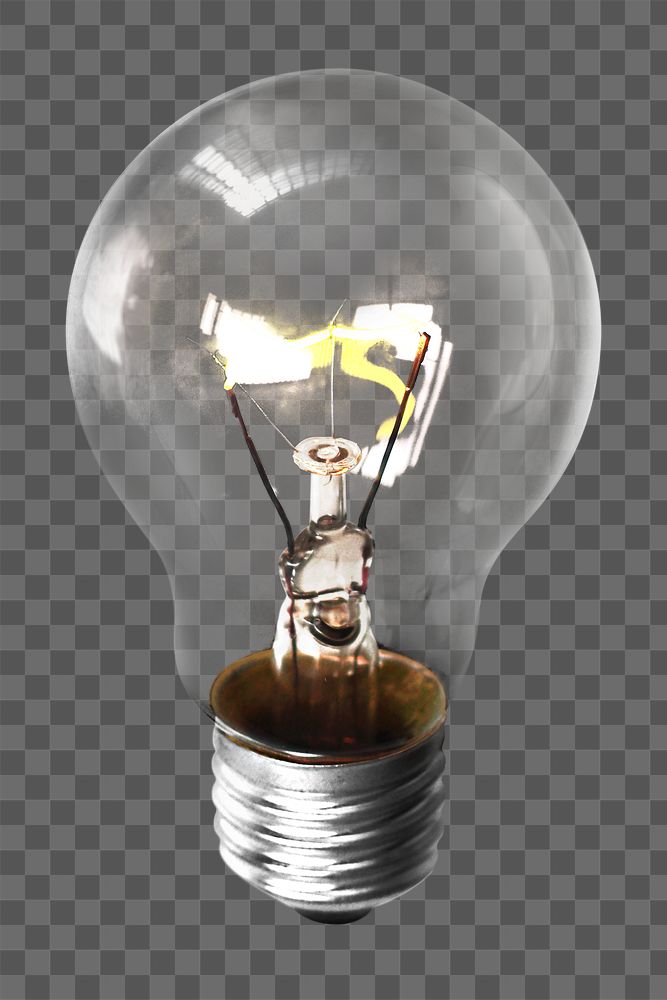 Lamp png collage element, transparent background