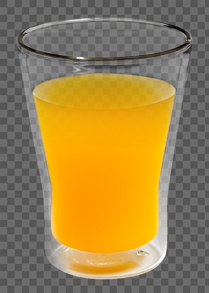 PNG fruit juice, collage element, transparent background