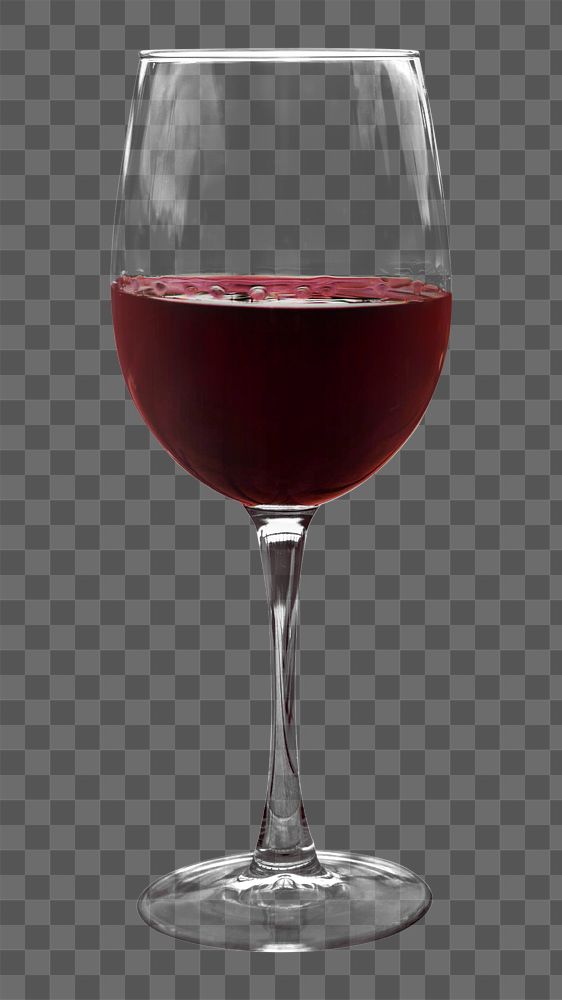 PNG red wine, collage element, transparent background
