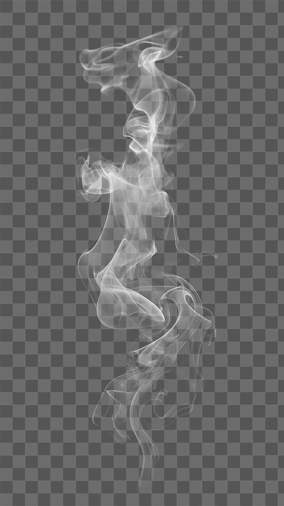 PNG Smoke steam black black background creativity.