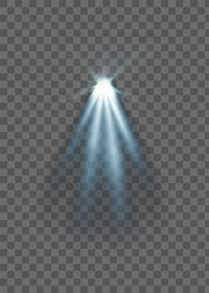 PNG stage spotlight effect, transparent background 