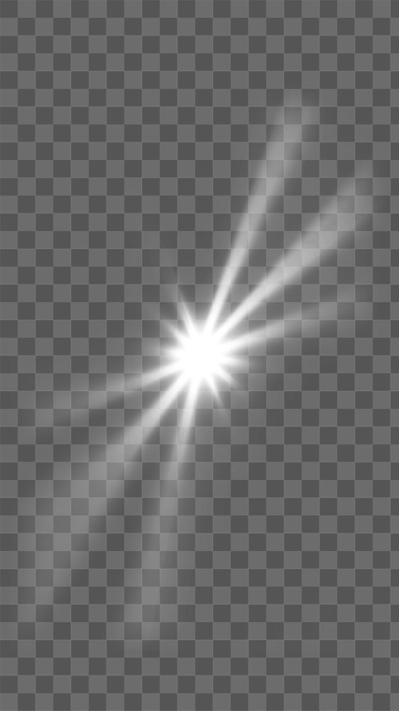 PNG sunshine effect, transparent background 