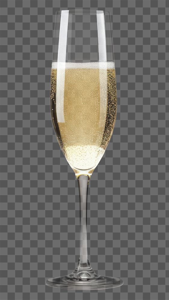 PNG Champagne glass drink wine. AI generated Image by rawpixel.