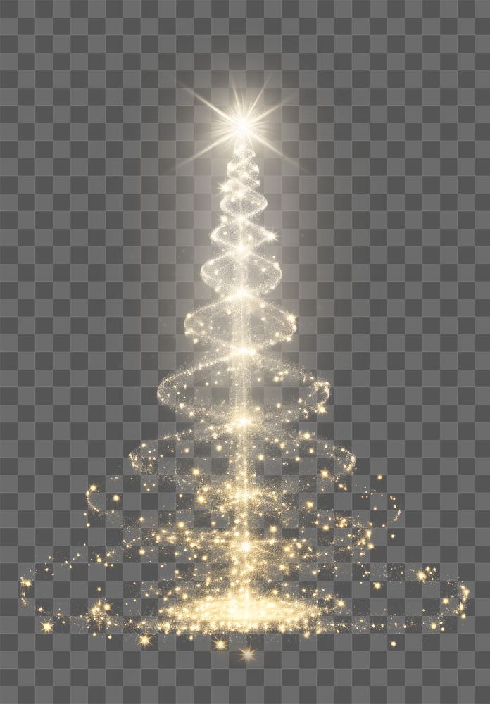 PNG Magic Christmas tree christmas lighting christmas tree
