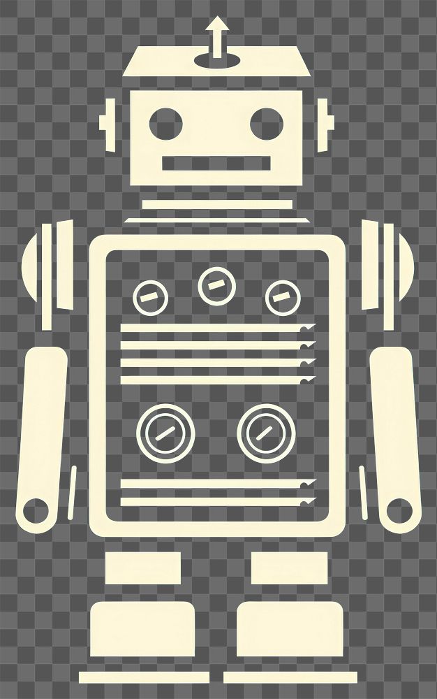 PNG Robot robot technology scoreboard. AI generated Image by rawpixel.