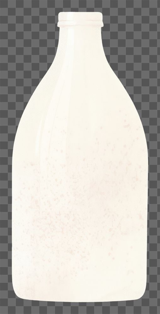 PNG Cotton of milk bottle glass drink. AI generated Image by rawpixel.
