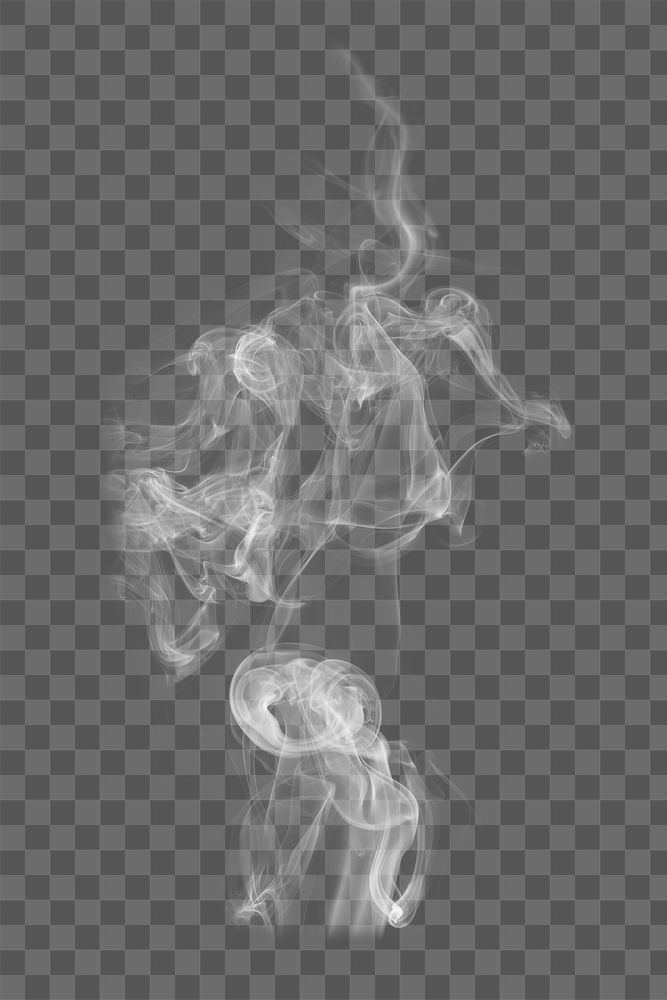 White smoke png background, transparent design 