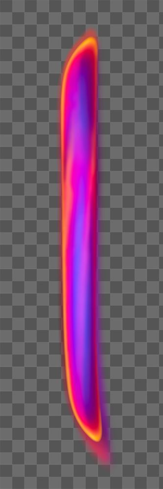 Led light effect png gradient element