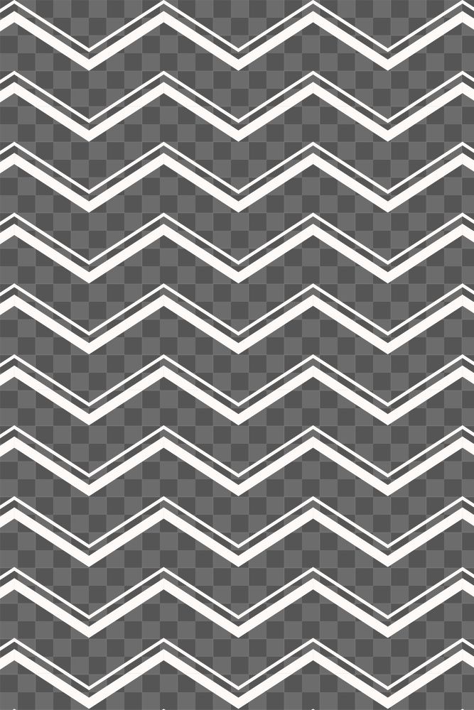 Zigzag pattern png transparent background, brown chevron, simple design