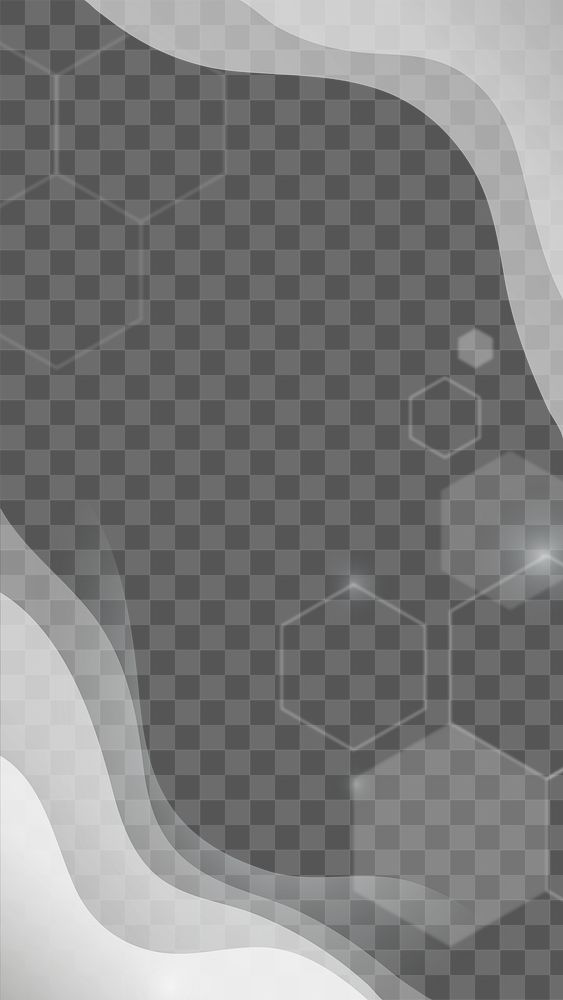 Png minimal background with hexagons