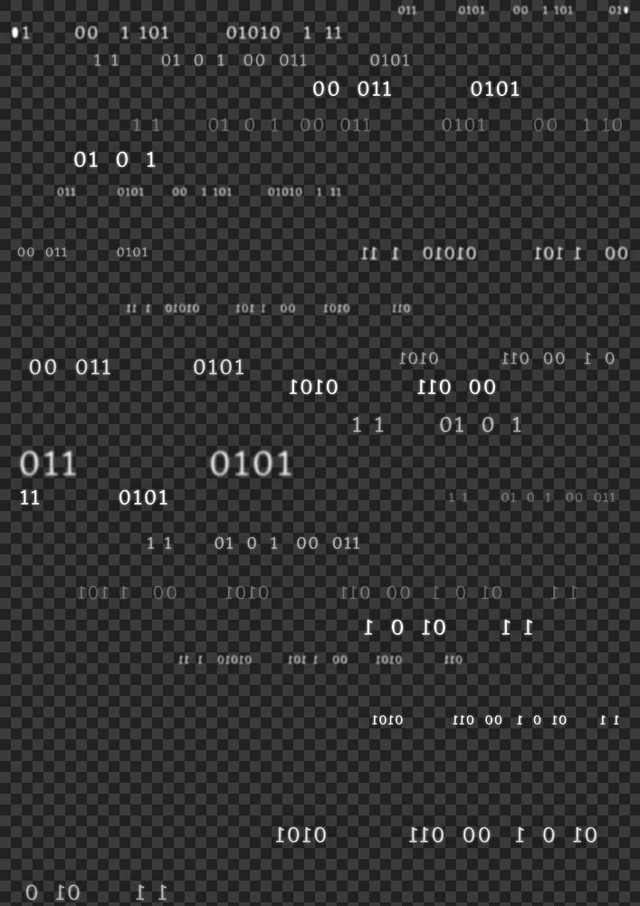 Binary code pattern png big data analytics
