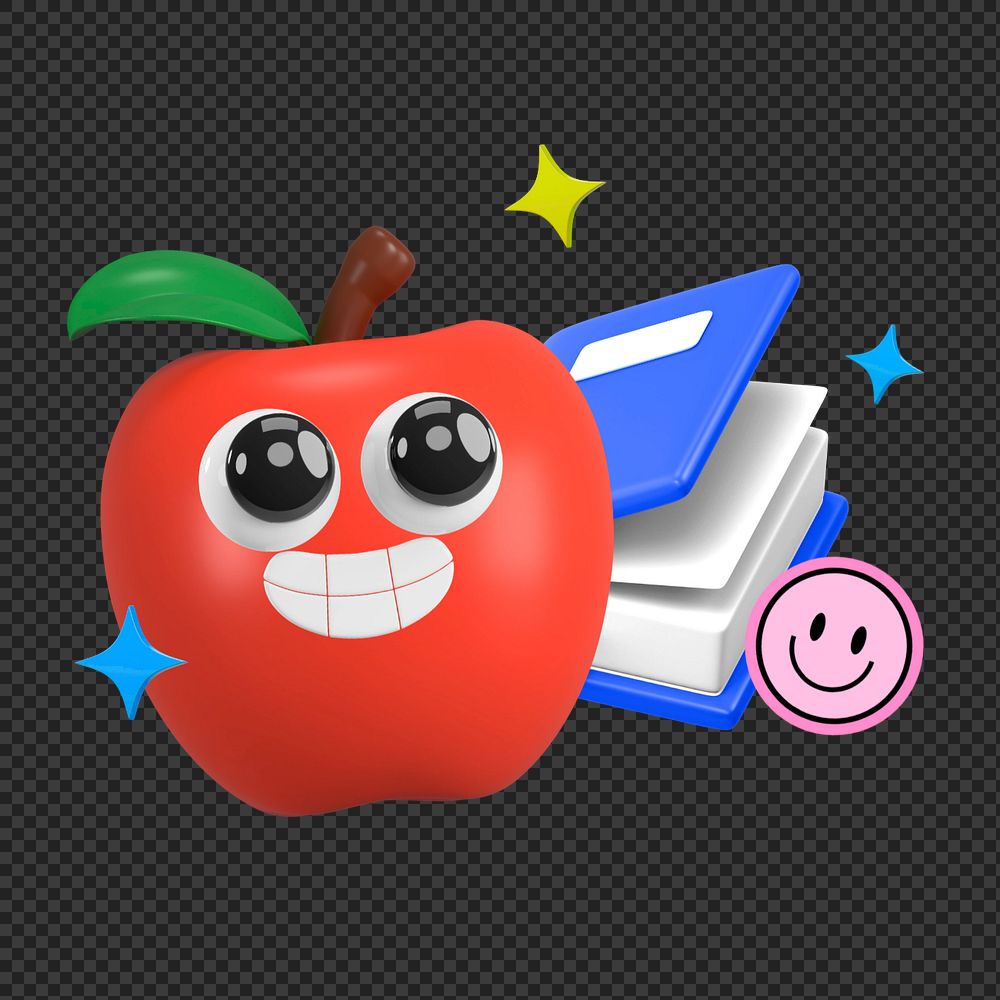 3D education, element editable illustration