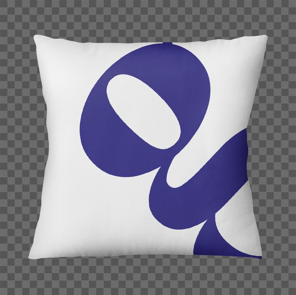 Cushion pillow case  editable mockup element