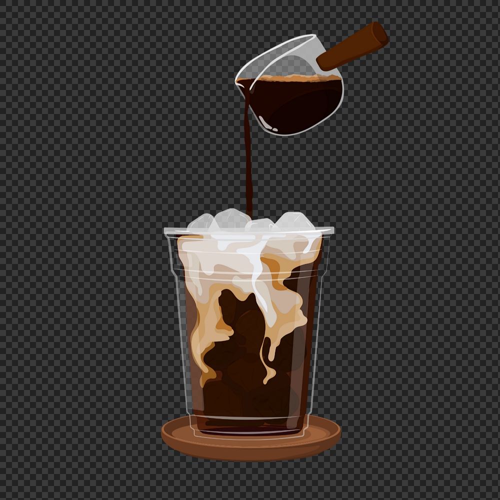 Coffee cup png element, editable morning drink design