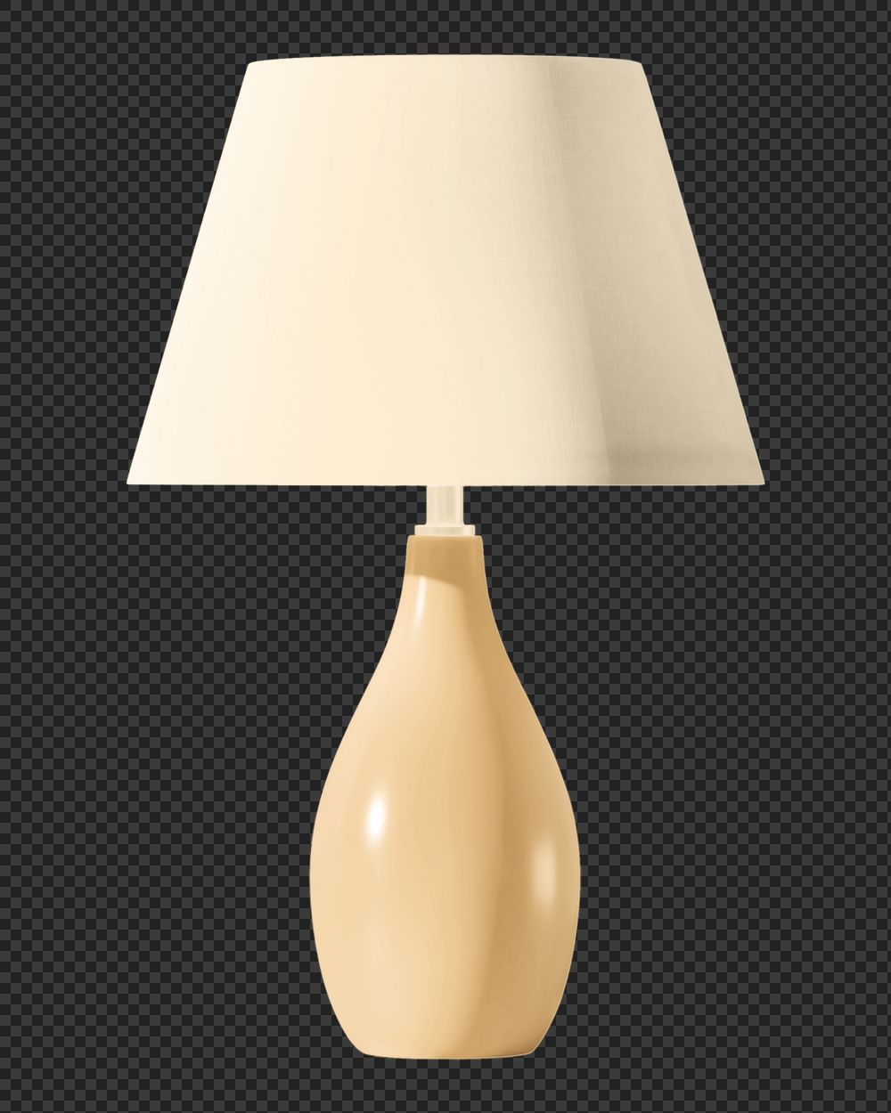 Lamp shade mockup, editable design
