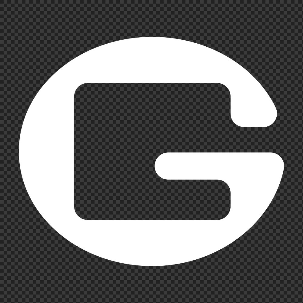 Letter G png abstract shaped Free PNG rawpixel