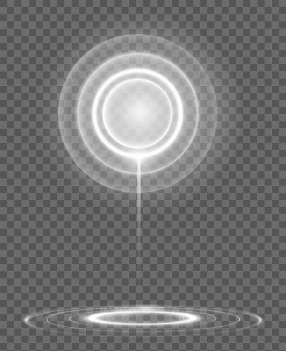 PNG rising circle, digital element, transparent background