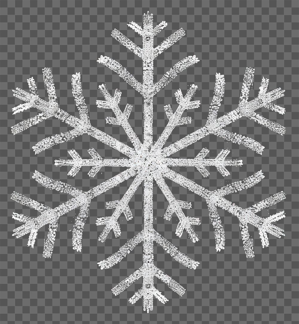 PNG Simple snowflake icon outdoors nature symbol.