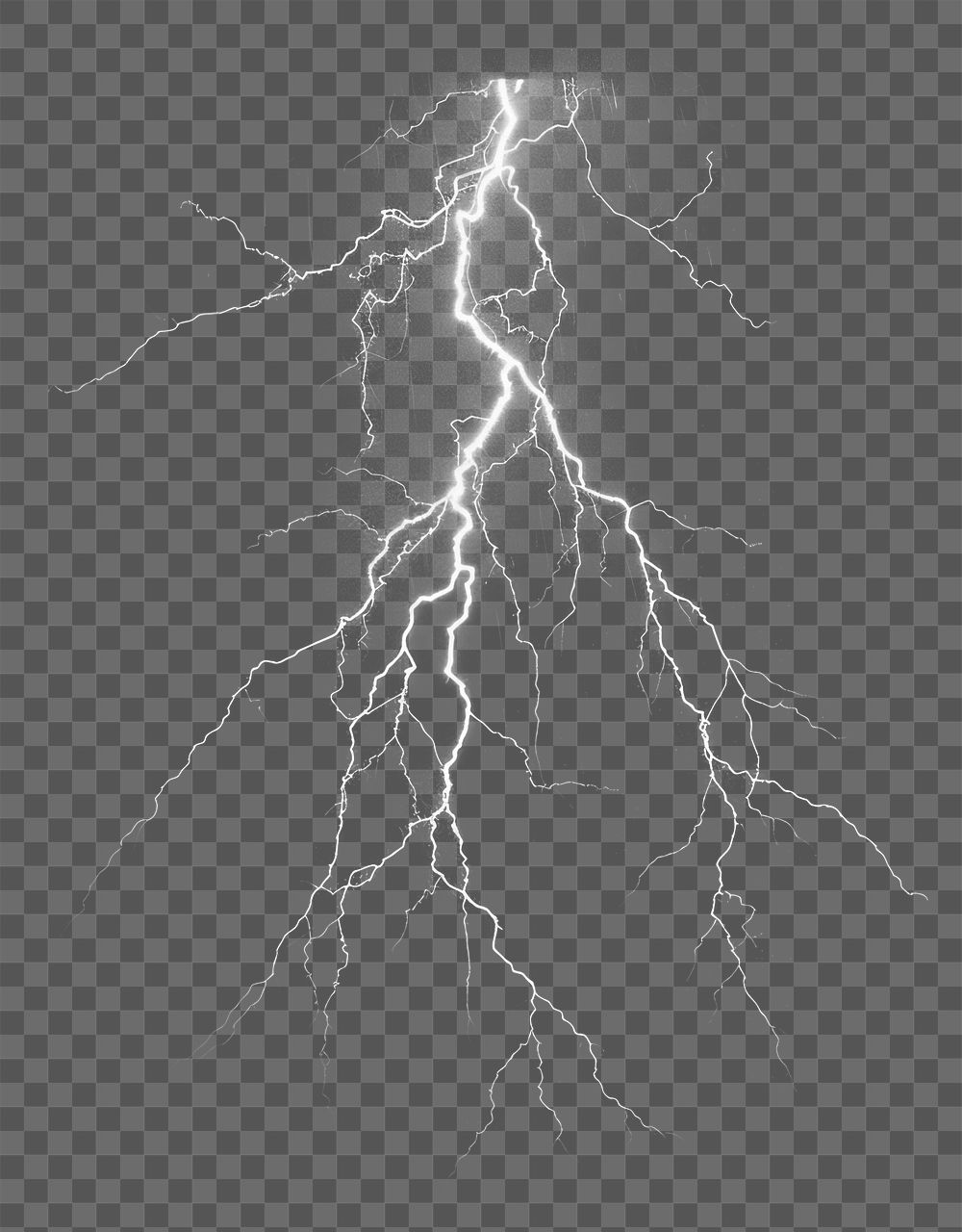 PNG Dramatic night lightning bolt | Free PNG - rawpixel