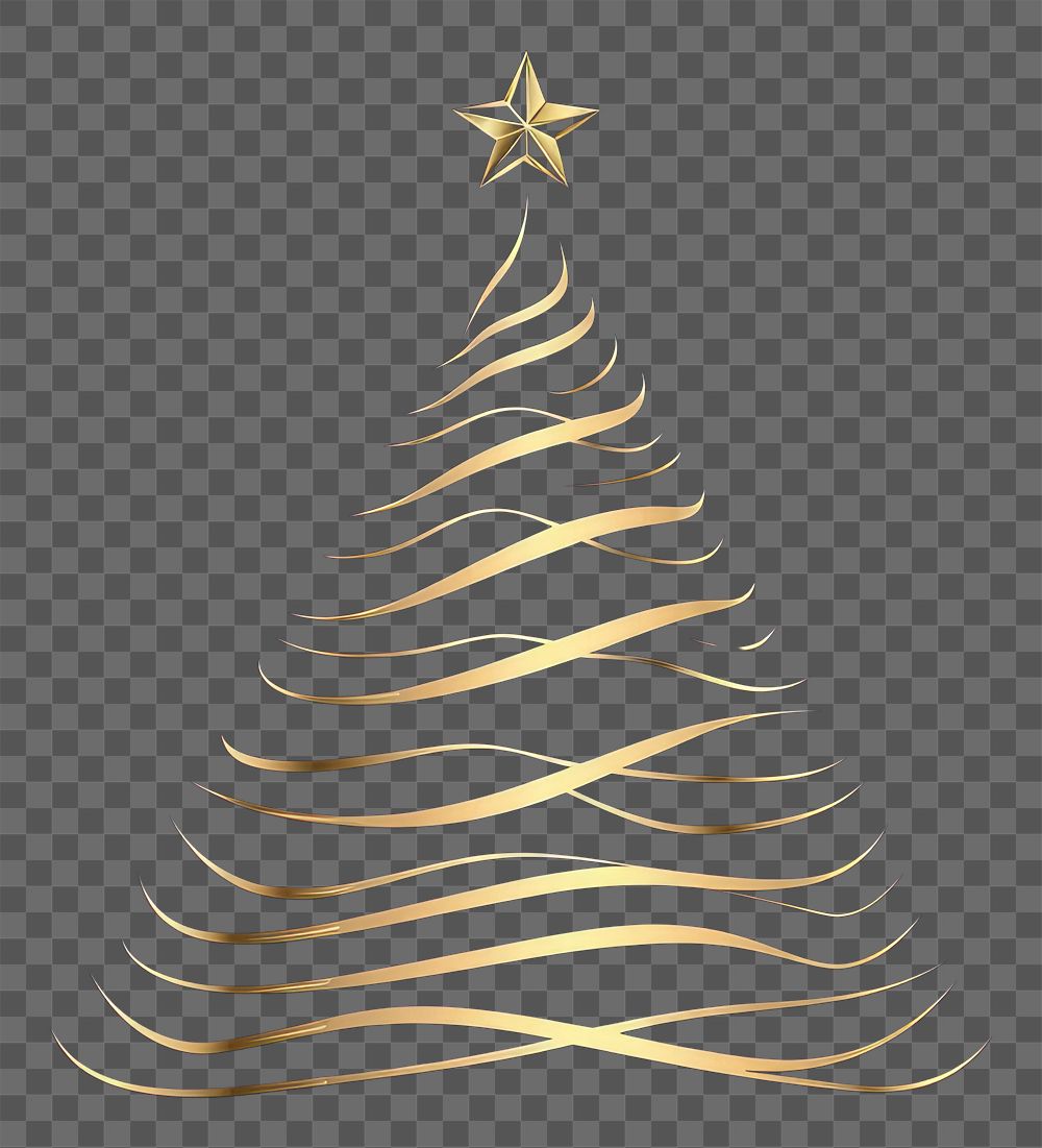 PNG Christmas tree christmas minimalist design.