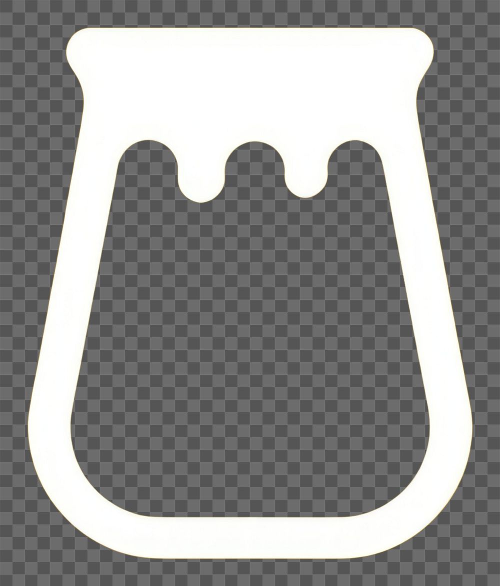 PNG  Beer icon logo chemistry yellow.