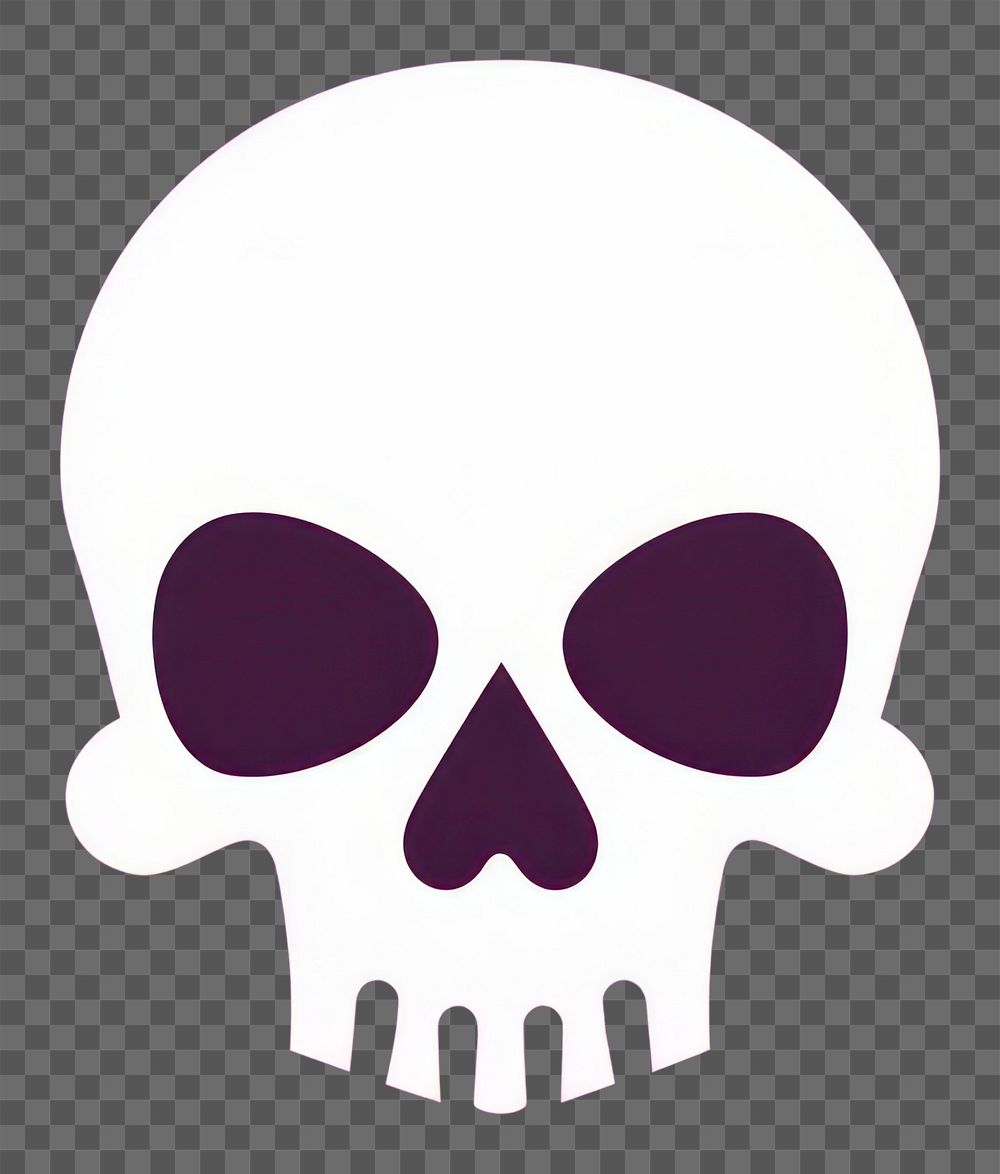 PNG  Cute skull icon purple astronomy outdoors.