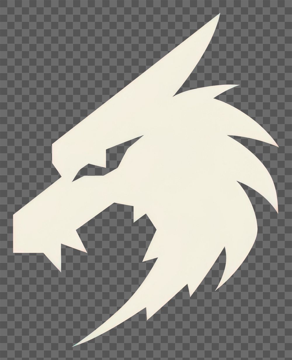 PNG  Dragon icon logo animal symbol.