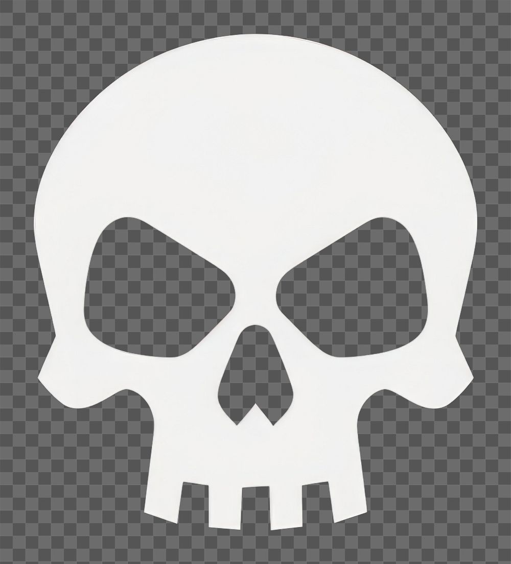 PNG  Skull icon monochrome astronomy darkness.