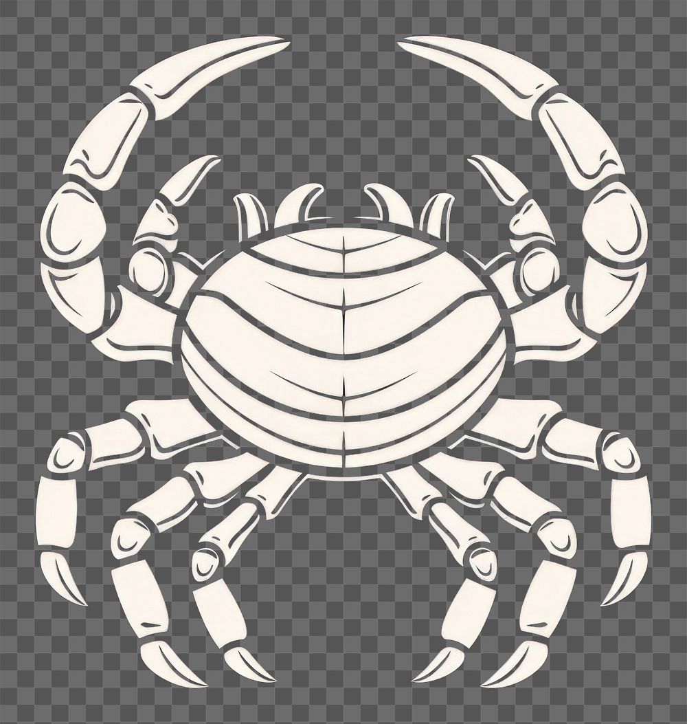PNG Cancer Zodiac icon animal crab invertebrate.