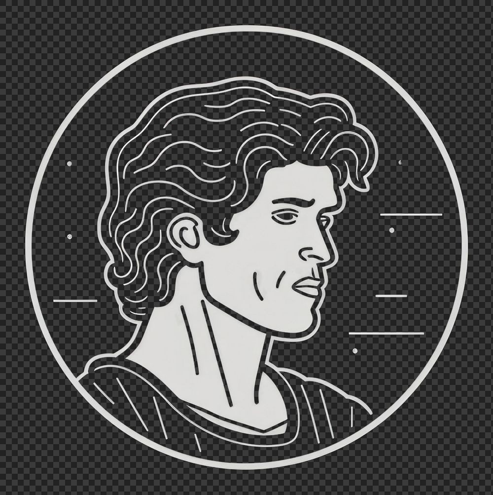 PNG Greek man icon portrait | Premium PNG - rawpixel