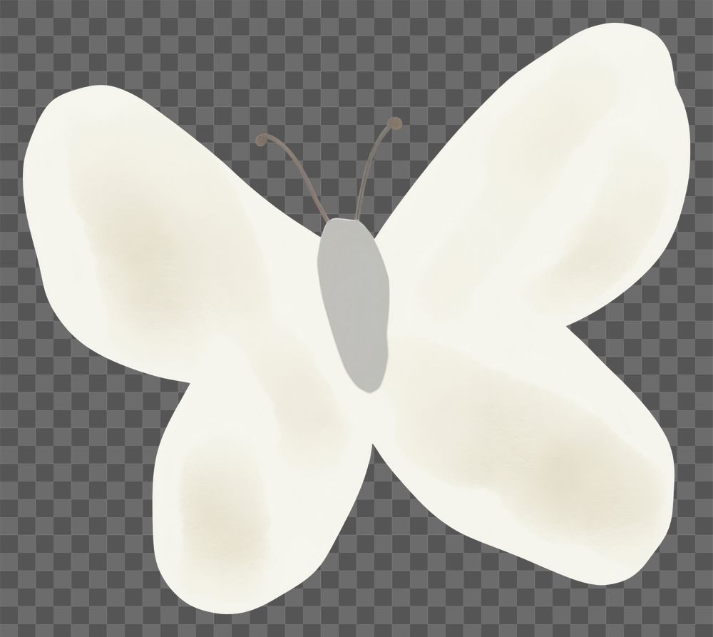 PNG Hand drawn a butterfly animal insect petal.