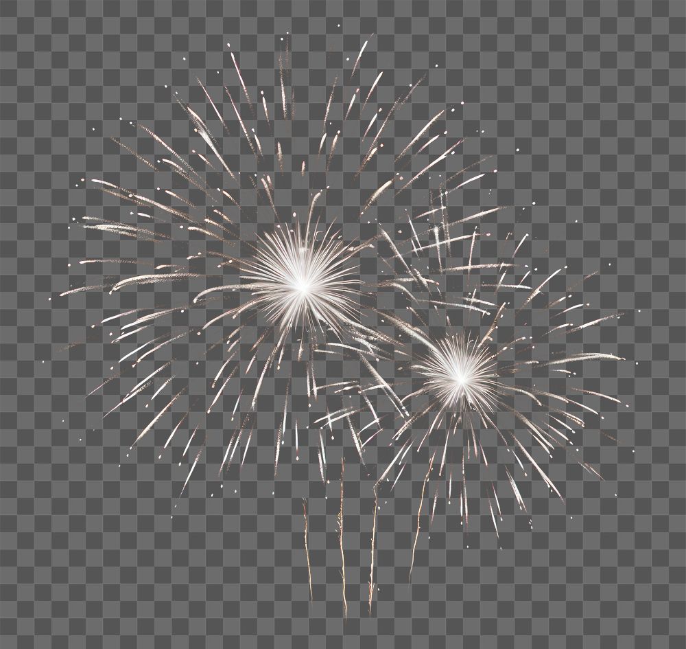 PNG  Firework before launching in the sky fireworks black background illuminated. AI generated Image by rawpixel.