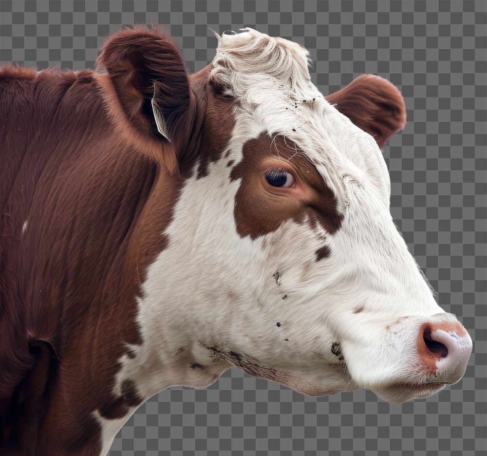 PNG Farm animal livestock mammal cattle. AI generated Image by rawpixel.