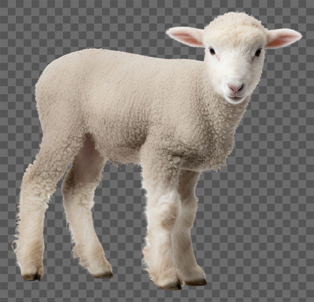 PNG Farm animal livestock mammal sheep. AI generated Image by rawpixel.